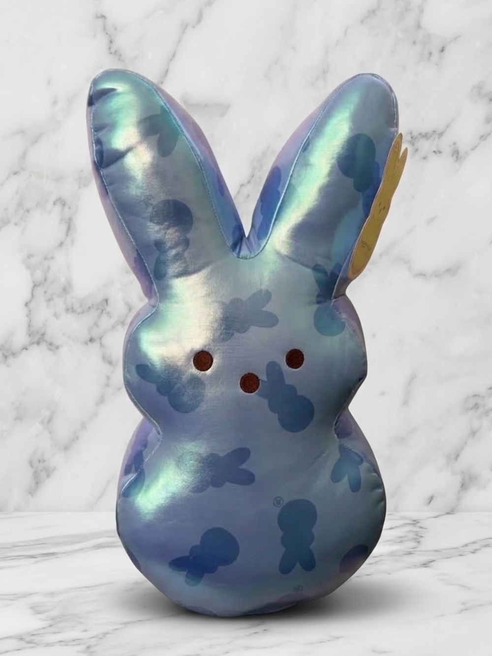 Peeps Iridescent Blue Bunny Plush Toy - Kids Stuffed Animal